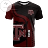 Texas A&M Aggies All Over Print T-shirt My Team Sport Style- NCAA