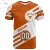 Texas Longhorns All Over Print T-shirt Sport Style Logo  - NCAA