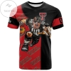 Texas Tech Red Raiders All Over Print T-shirt Football Go On - NCAA