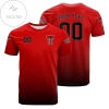 Texas Tech Red Raiders Fadded Unisex All Over Print T-shirt - NCAA
