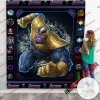 Thanos Marvel Infinity War End Game Quilt Blanket