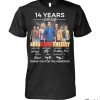 The Big Bang Theory 14 Years 2007 2021 Shirt
