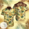 The Flintstone Hawaiian Graphic Print Short Sleeve Hawaiian Casual Shirt