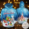 The Happiest Holiday On Earth Mickey And Friends 3D Printed Hoodie Zipper Hooded Jacket