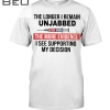 The Longer I Remain Unjabbed The More Evidence I See Supporting My Decision Shirt