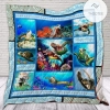 The Sea Turtle Quilt Blanket