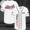 Thor Sport Racing Car Team Baseball Jersey - White