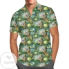 Tinkerbell in Pixie Hollow Disney For men And Women Graphic Print Short Sleeve Hawaiian Casual Shirt