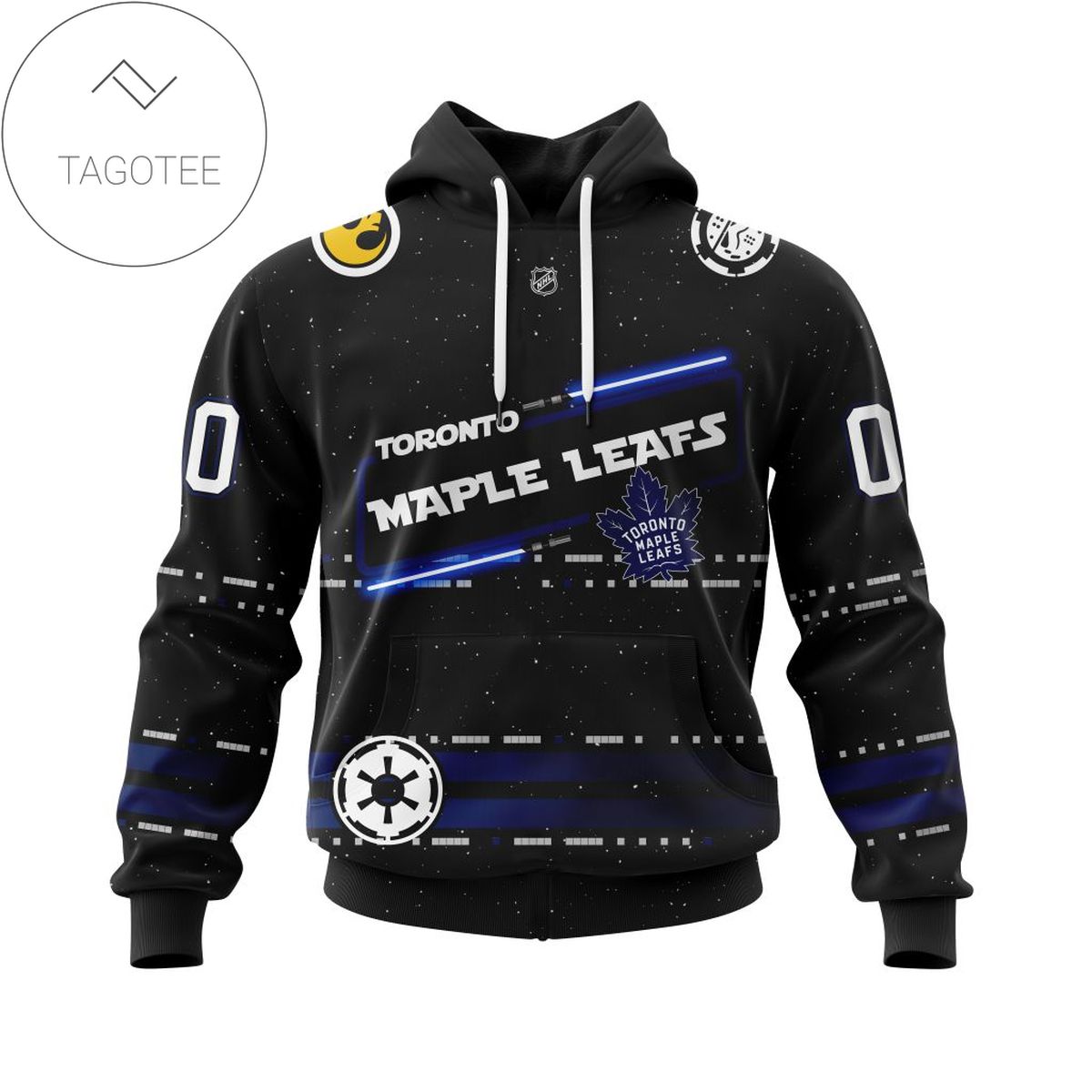 Toronto Maple Leafs Personalized Star Wars May The 4th Be With You Jersey Shirt Hoodie