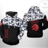 Toronto Raptors NBA Camo Veteran Team 3D Printed Hoodie Zipper Hooded Jacket