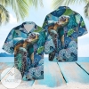 Turtle under the sea Print Short Sleeve Hawaiian Casual Shirt