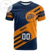 UTEP Miners All Over Print T-shirt Sport Style Logo  - NCAA
