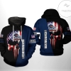 UTSA Roadrunners NCAA US Flag Skull 3D Printed Hoodie Zipper Hooded Jacket