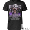 Undertaker 32 Years 1990-2022 4x WWE Championship Signature Shirt