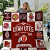 Utah Utes Est 1932 Go Utes Quilt Blanket