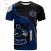 Vancouver Canucks All Over Print T-shirt My Team Sport Style- NHL