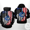 Vancouver Canucks NHL US FLag Team 3D Printed Hoodie Zipper Hooded Jacket