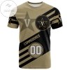 Vanderbilt Commodores All Over Print T-shirt Sport Style Logo  - NCAA
