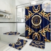 Versace Type 10 Shower Curtain Waterproof Luxury Bathroom Mat Set