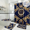 Versace Type 3 Shower Curtain Waterproof Luxury Bathroom Mat Set Luxury Brand Shower Curtain Luxury Window Curtains
