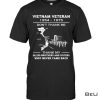 Vietnam Veteran 1954 1975 Don't Thank Me Thank My 58220 Brothers And Sisters Who Never Came Back Shirt
