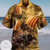 Viking Print Short Sleeve Hawaiian Casual Shirt