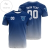 Villanova Wildcats Fadded Unisex All Over Print T-shirt - NCAA