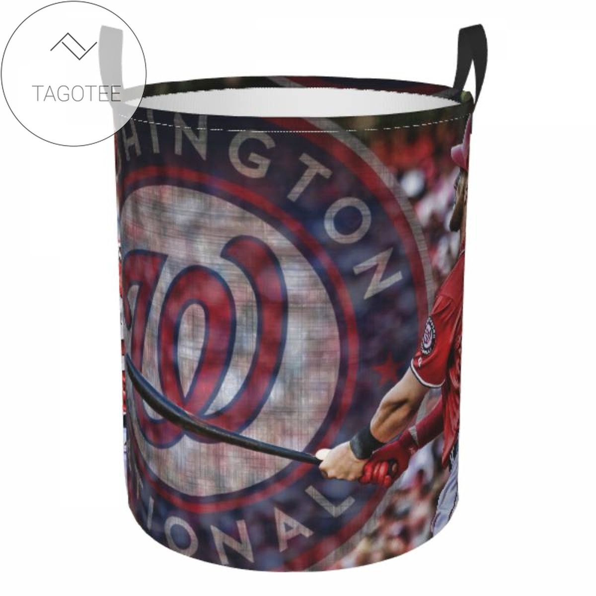 Washington Nationals Target Round Laundry Basket