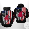 Washington State Cougars NCAA US Flag 3D Printed Hoodie Zipper Hooded Jacket