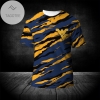 West Virginia Mountaineers All Over Print T-shirt Sport Style Keep Go On - NCAA