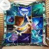 Whale Universe Whale Quilt Blanket