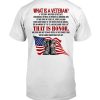 What Is A Veteran That Is Honor Shirt