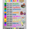 When You Enter This Library You Are Readers Poster