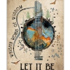 Whisper Words Of Wisdom Let It Be Earth Poster