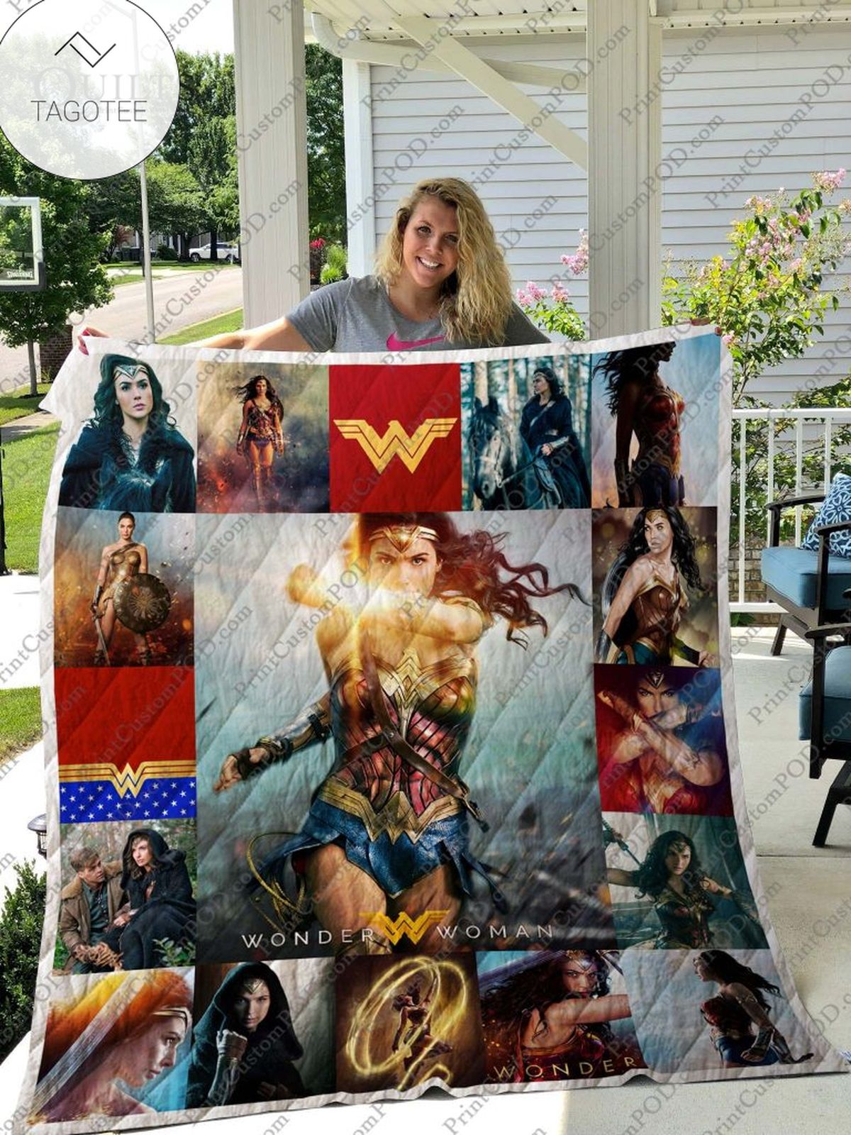 Wonder Woman For Fans Quilt Blanket