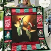 Xmas Hummingbird Quilt Blanket