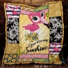 You Are My Sunshine Flamingo Quilt Blanket