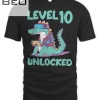 10th Bday 10yr Boy Funny Gamer 10 Years Old Birthday T-shirt