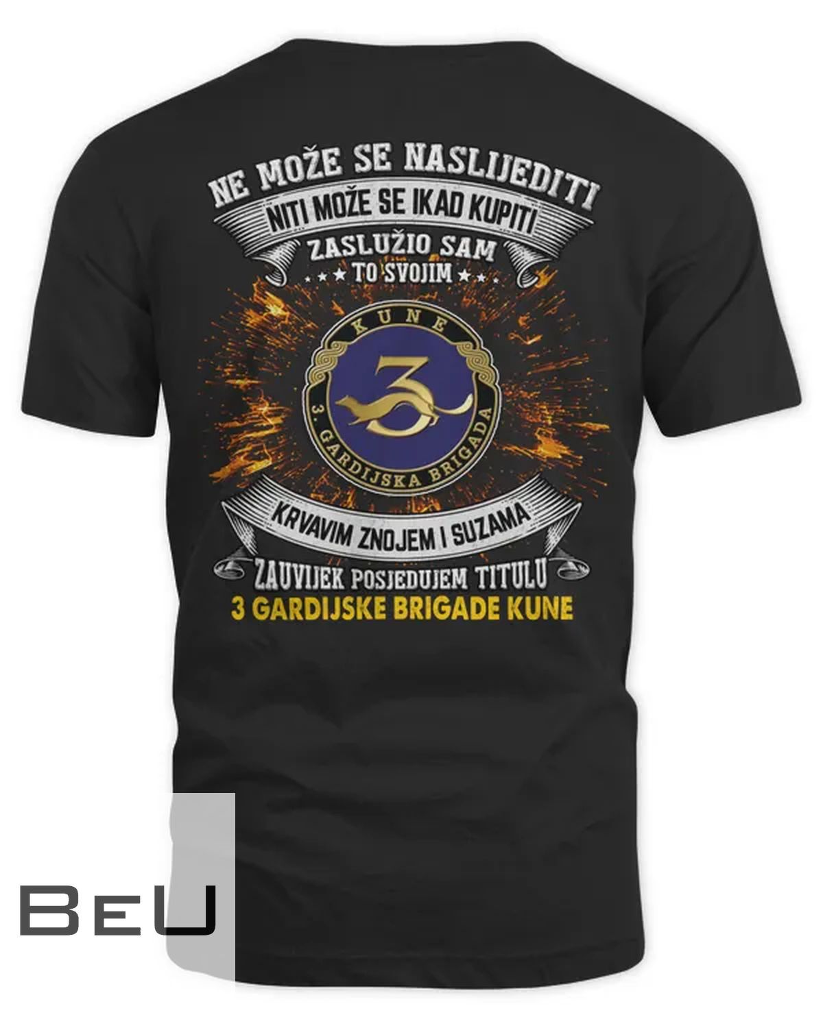 3 Gardijske Brigade Kune T-shirt