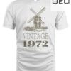 50th Birthday Gift Vintage - Vintage 1972 Year T-shirt
