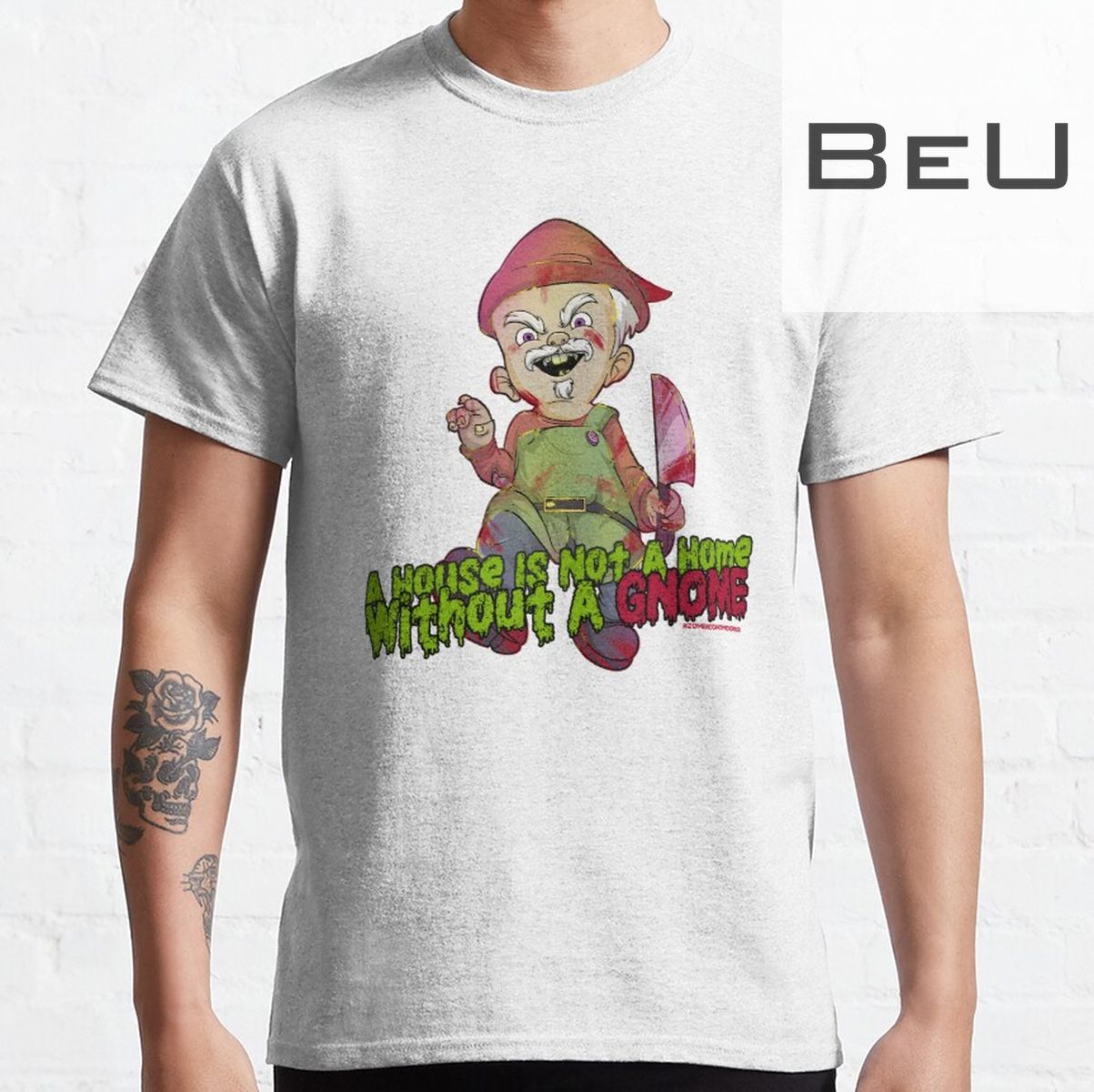 A House Is Not A Home Without A Cute Zombie Gnome T-shirt
