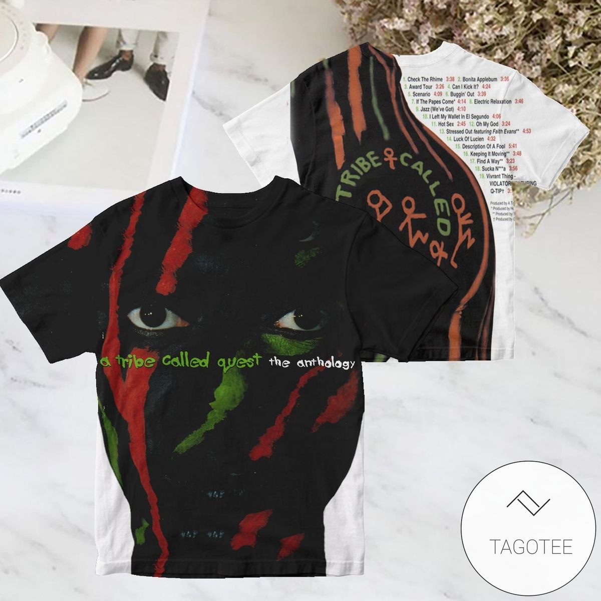 A Tribe Called Quest The Anthology Album Cover Shirt