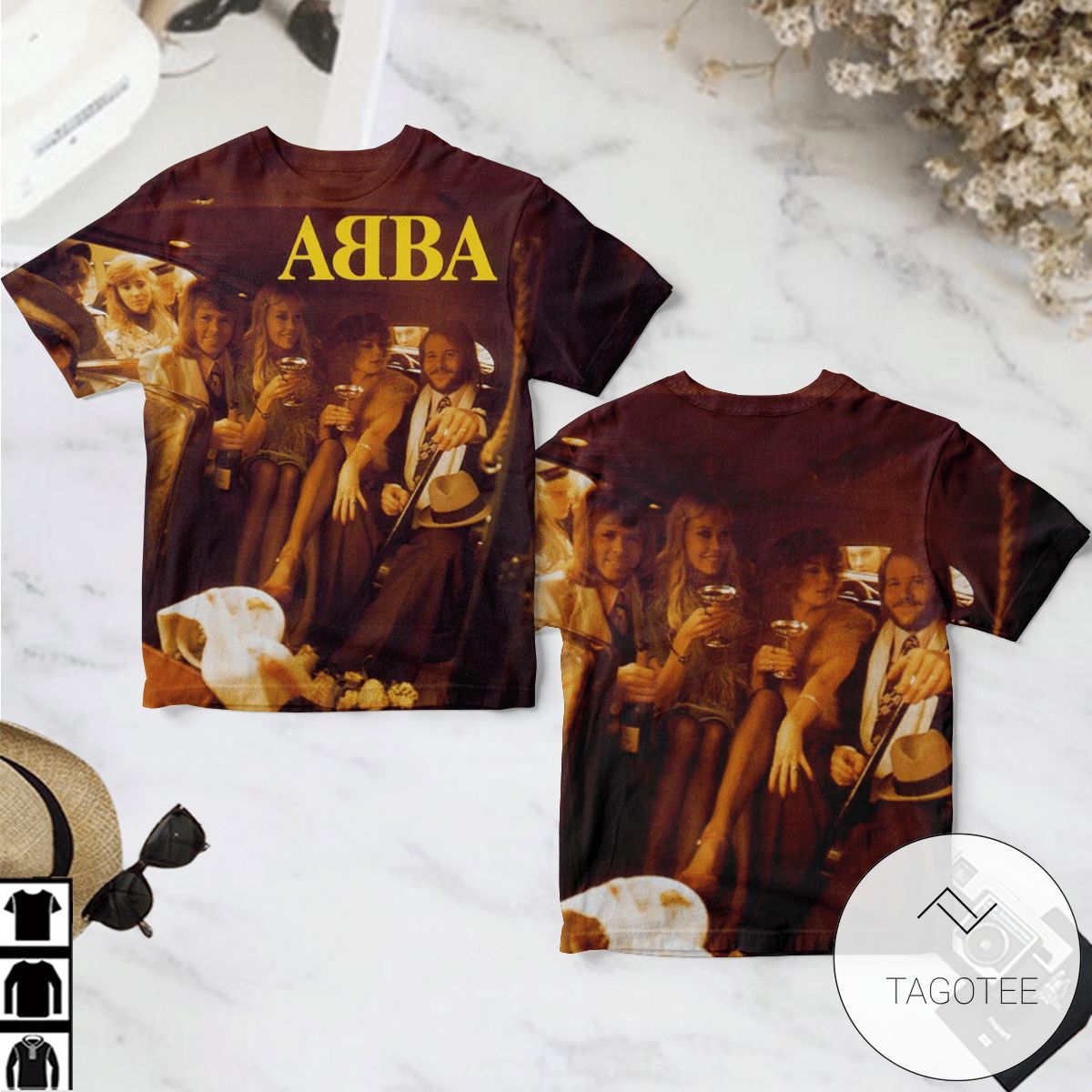 Abba The Third Studio Album Cover Shirt