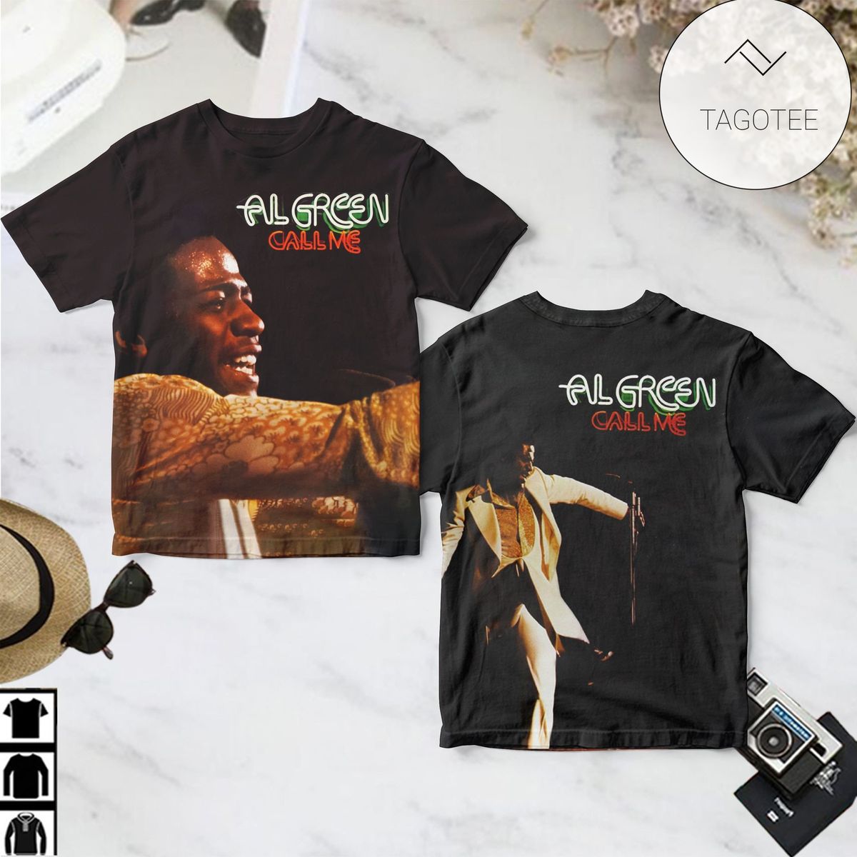 Al Green Call Me Album Cover Shirt