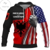 Albania Made In America Basic Hoodie
