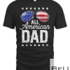 All American Dad 4th Of July Fathers Day Men Daddy T-shirt