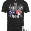 All American Mom 4th Of July Usa Family Matching Outf T-shirt