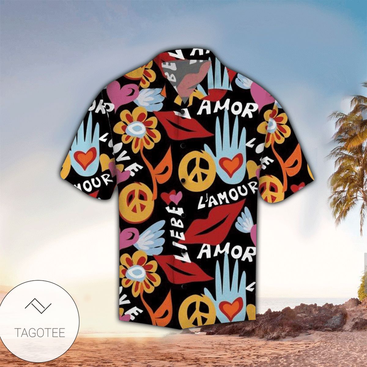 Amazing Hippie Hawaiian Shirt