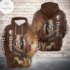 Amazing Strong Horse Brown Hoodie