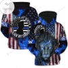 America By Birth Police By Choice Lion Hoodie